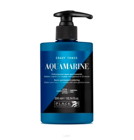 BLACK  CRAZY TONER  AQUAMARINE  300 ml