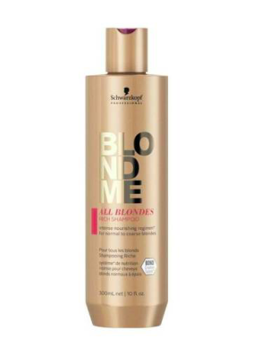 SCHWARZKOPF BLONDME ALL BLONDES SZAMPON BOGATY 300 ml