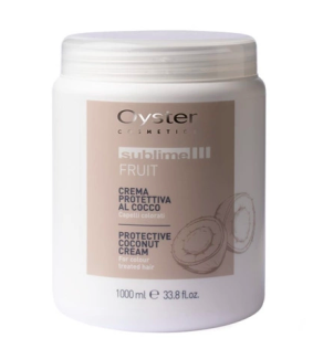 OYSTER COSMETICS PROFESSIONAL SUBLIME FRUIT PROTECTIVE COCONUT CREAM MASKA OCHRONNA DO WŁOSÓW FARBOWANYCH 1000 ml