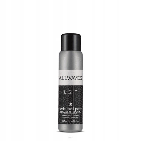 ALLWAVES LIGHT PERFUMED PERM PERFUMOWANY PŁYN DO TRWAŁEJ DLA WŁOSÓW FARBOWANYCH I PO ZABIEGACH BEZ AMONIAKU  500 ml