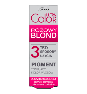 JOANNA ULTRA COLOR PIGMENT TONUJĄCY RÓŻOWY 100ml