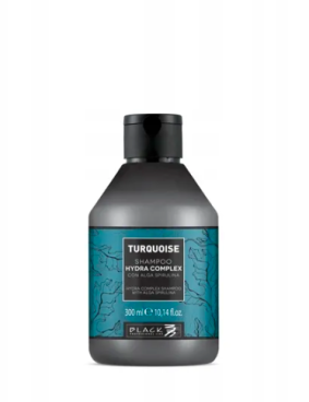 BLACK  TURQUOISE  SZAMPON NAWILŻAJĄCY Z ALGAMI  300 ml