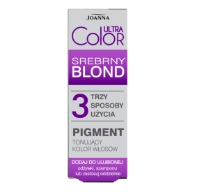 JOANNA  ULTRA COLOR  PIGMENT TONUJĄCY  SREBRNY  100ml