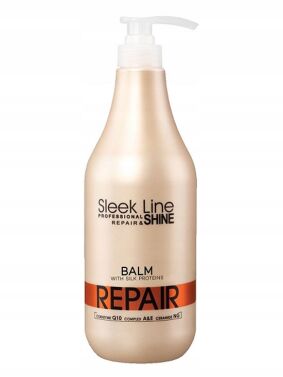 STAPIZ SLEEK LINE BALSAM Z JEDWABIEM DO WŁOSÓW 1000 ml