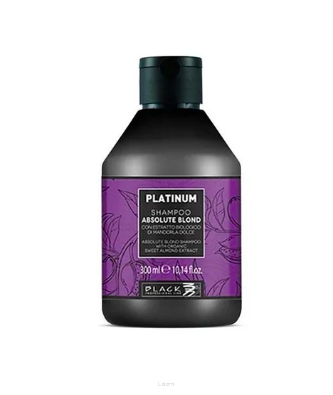 BLACK SZAMPON PLATINUM DO WŁOSÓW BLOND NEUTRALIZUJĄCY ŻÓŁTY ODCIEŃ 300 ml