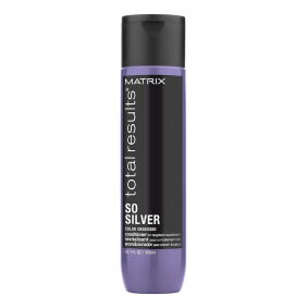 MATRIX  TOTAL RESULTS  SO SILVER  WIELOFUNKCYJNA ODŻYWKA  DO WŁOSÓW BLOND I SIWYCH  300 ml