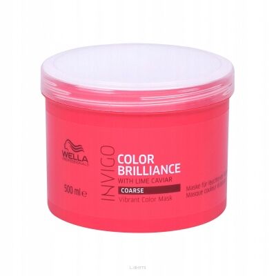 WELLA PROFESSIONALS COLOR BRILLIANCE INVIGO MASKA DO WŁOSÓW FARBOWANYCH, CIENKICH I NORMALNYCH 500 ml