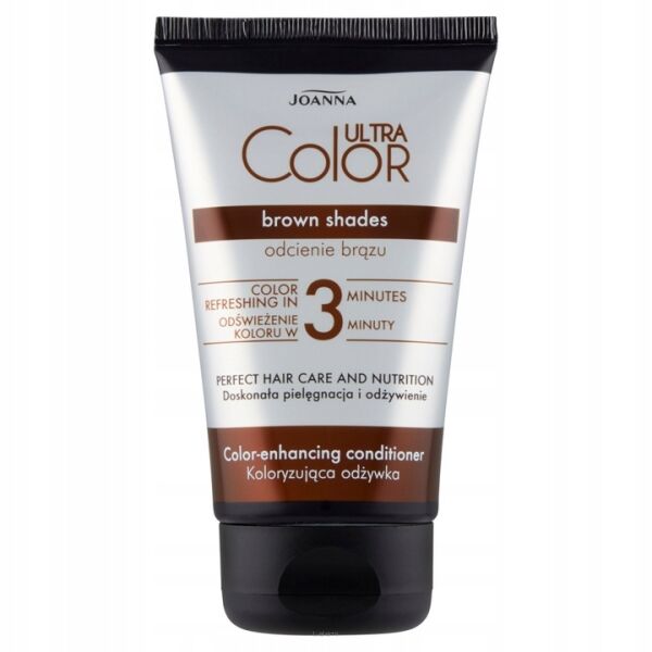 JOANNA  ULTRA COLOR  ODŻYWKA KOLORYZUJĄCA  ODCIENIE BRĄZU 100ml