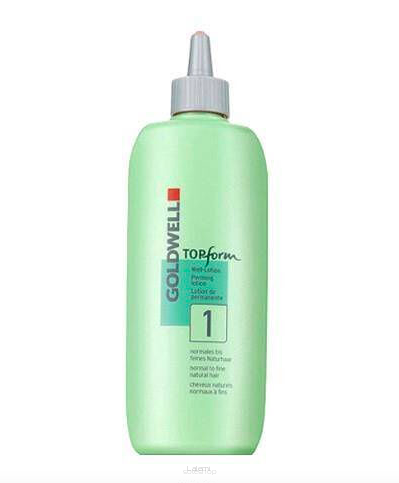 GOLDWELL TOPFORM PŁYN DO TRWAŁEJ 1 WŁOSY NATURALNE NORMALNE I DELIKATNE 500 ml