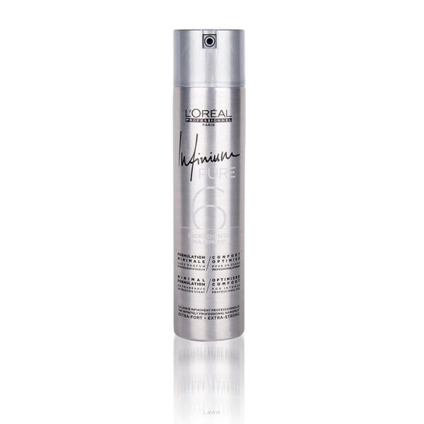 LOREAL INFINIUM PURE STRONG -3- LAKIER DO WŁOSÓW 500 ml