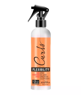 JOANNA CURLS FLEXIBILITY SPRAY DO LOKÓW SPRĘŻYSTOŚĆ I ELASTYCZNOŚĆ 300ml