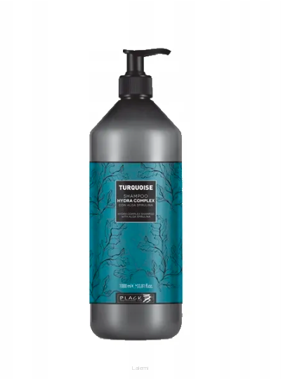 BLACK  TURQUOISE  SZAMPON NAWILŻAJĄCY Z ALGAMI  1000 ml