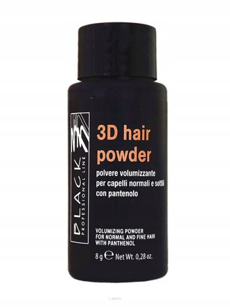 BLACK  3D HAIR POWDER  PUDER NA OBJĘTOŚĆ  8 g