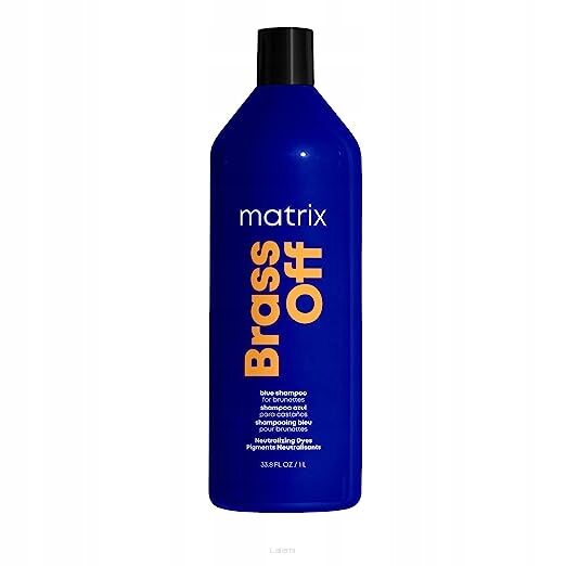 MATRIX TOTAL RESULTS BRASS OFF SZAMPON NEUTRALIZUJĄCY DO WŁOSÓW BLOND 1000 ml