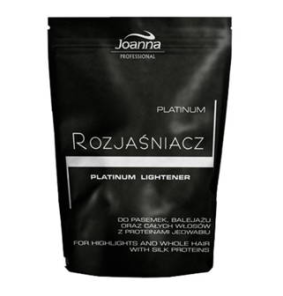 JOANNA ROZJAŚNIACZ PLATINUM LIGHTENER Z PROTEINAMI JEDWABIU 450g