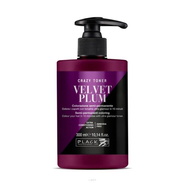 BLACK  CRAZY TONER  VELVET PLUM  300 ml