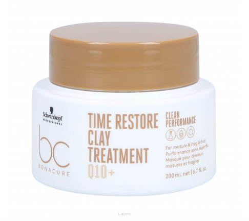 SCHWARZKOPF BC TIME RESTORE MASKA GLINKOWA 200 ml