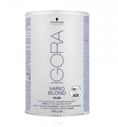 SCHWARZKOPF PROFESSIONAL IGORA ROZJAŚNIACZ VARIO BLOND PLUS FIBREBOND TECHNOLOGY 450g