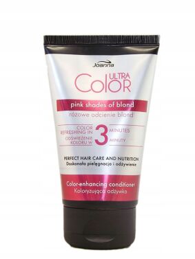 JOANNA ULTRA COLOR ODŻYWKA KOLORYZUJĄCA RÓŻOWE ODCIENIE BLOND 100g