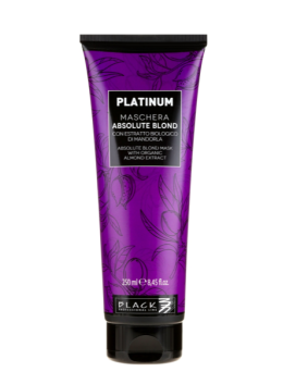 BLACK MASKA PLATINUM DO WŁOSÓW BLOND NEUTRALIZUJĄCA ŻÓŁTY ODCIEŃ 250 ml