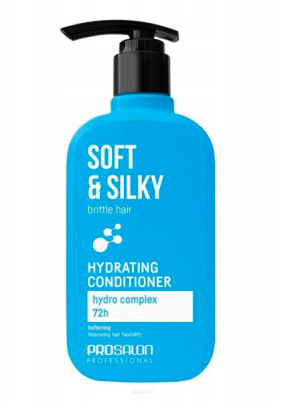 PROSALON SOFT & SILKY ODŻYWKA DO WŁOSÓW NAWILŻAJĄCA 375ml