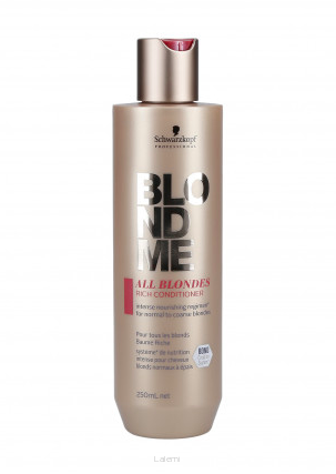 SCHWARZKOPF BLONDME ALL BLONDES ODŻYWKA BOGATA 250 ml