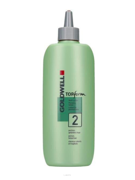 GOLDWELL TOPFORM PŁYN DO TRWAŁEJ 2 WŁOSY POROWATE, PO ZABIEGACH FARBOWANIA 500 ml