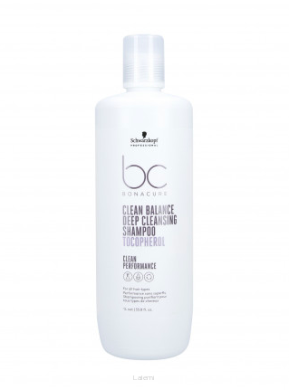 SCHWARZKOPF BC CLEAN SZAMPON OCZYSZCZAJĄCY 1000 ml