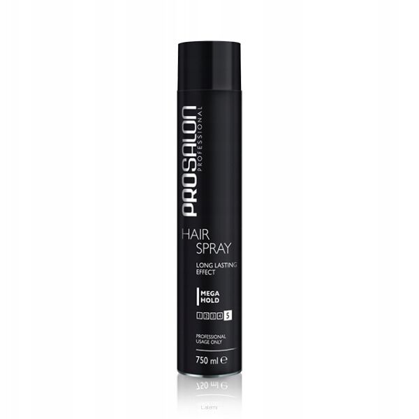 CHANTAL  PROSALON  PROFESSIONAL HAIR SPRAY LAKIER DO WŁOSÓW SUPER MOCNY 750 ml