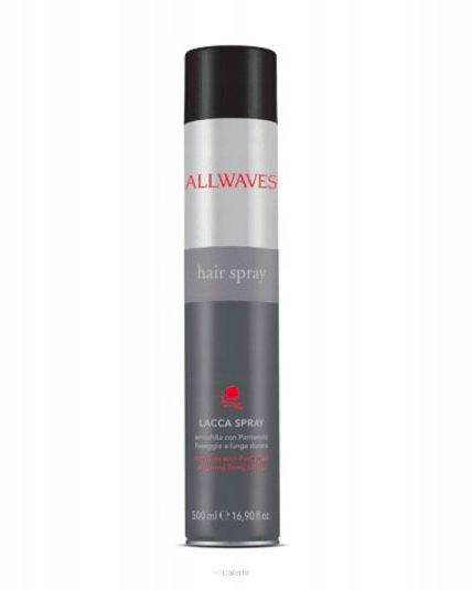 ALLWAVES PROFESSIONNELLE LAQUE SPRAY LAKIER DO WŁOSÓW MOCNO UTRWALAJĄCY 500 ml