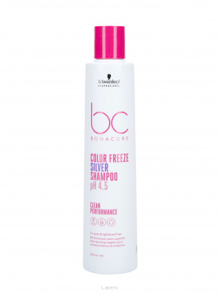 SCHWARZKOPF BC COLOR FREEZE SILVER SZAMPON 250 ml