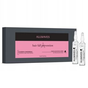 ALLWAVES  PLACENTA  LOTION Z PLACENTĄ I PANTENOLEM  ZAPOBIEGAJĄCY WYPADANIU WŁOSÓW  12X10ml