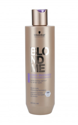 SCHWARZKOPF BLONDME COOL BLONDES SZAMPON NEUTRALIZUJĄCY 300 ml