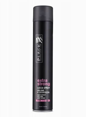 BLACK PROFESSIONAL LINE EXTRA STRONG HAIR SPRAY EXTRAMOCNY LAKIER DO UKŁADANIA WŁOSÓW 750 ml