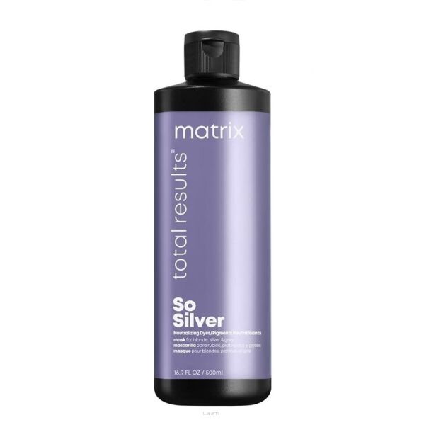 MATRIX  TOTAL RESULTS  SO SILVER  MASKA TRIPLE POWER  DO WŁOSÓW BLOND I SIWYCH  500 ml