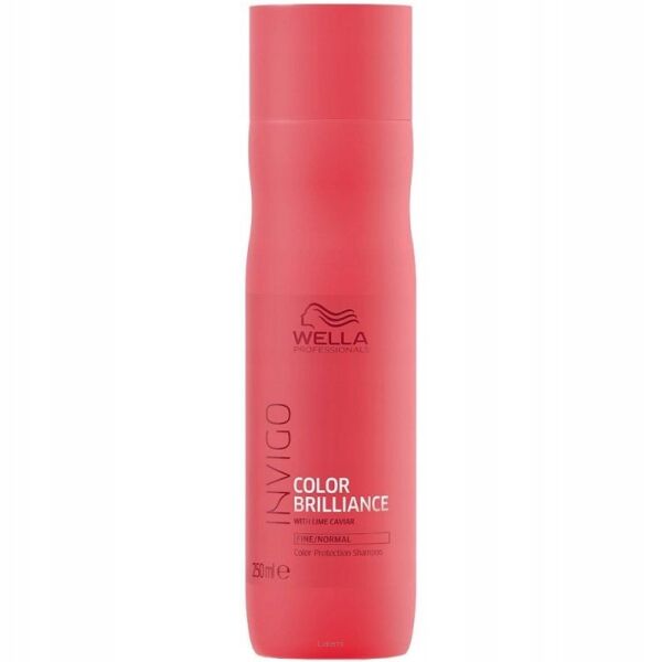 WELLA  INVIGO  COLOR BRILLIANCE  SZAMPON  CHRONIĄCY KOLOR  Z KAWIOREM LIMONKOWYM  250 ml