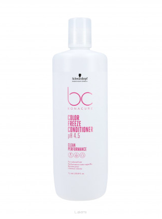 SCHWARZKOPF BC COLOR FREEZE ODŻYWKA DO WŁOSÓW FARBOWANYCH 1000 ml