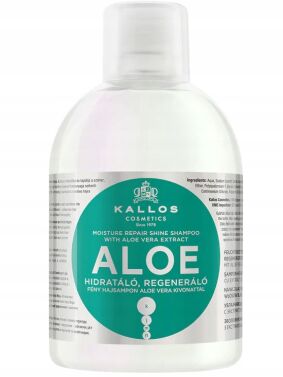 KALLOS ALOE VERA NAWILŻAJĄCY, REGENERUJĄCY SZAMPO n DO WŁOSÓW SUCHYCH I ŁAMIĄCYCH SIĘ 1000 ml