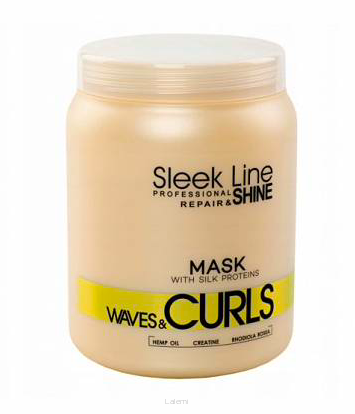 STAPIZ SLEEK LINE WAVES CURLS MASKA WŁOSY KRĘCONE 1000 ml